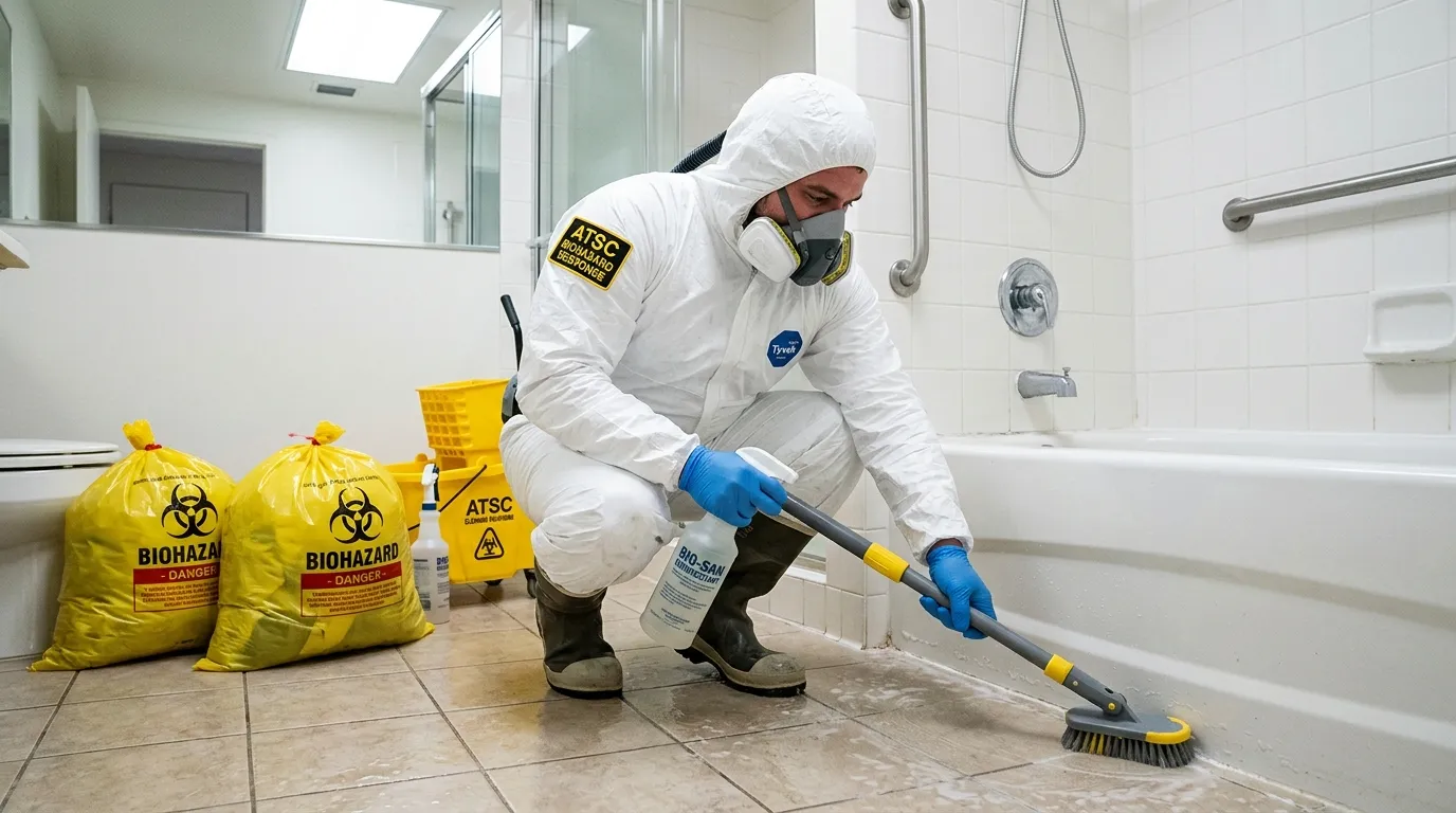 Decontamination equipment deployed for Blood Cleanup in Cherry Creek